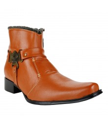 Le Costa Tan Boot Shoes for Men - LCL0067